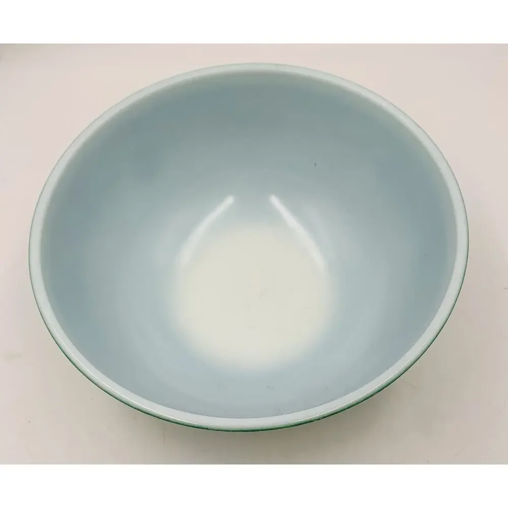 Vintage EARLY PYREX 403-6 Primary Color Green 2.5 Quart Mixing Bowl